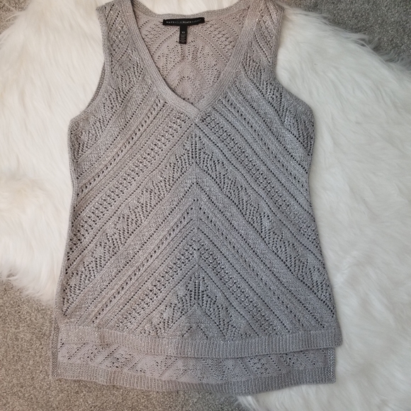 White House Black Market Crochet Tank~xs - Picture 12 of 12
